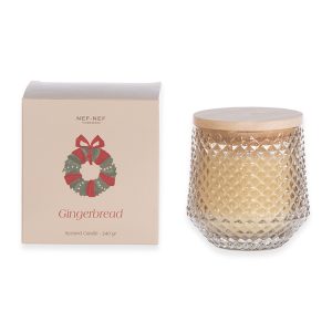ΑΡΩΜΑΤΙΚΟ ΚΕΡΙ GINGERBREAD 240gr NEF-NEF HOMEWARE BEIGE ΑΡΩΜΑΤΙΚΟ ΚΕΡΙ GINGERBREAD 240gr NEF-NEF HOMEWARE BEIGE