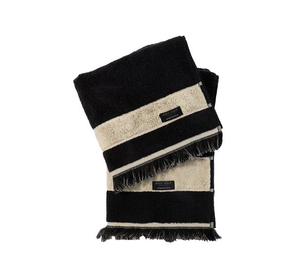 ΠΕΤΣΕΤΑ ΠΡΟΣΩΠΟΥ SENTIMEN 50Χ90 NEF-NEF HOMEWARE BLACK - Image 2