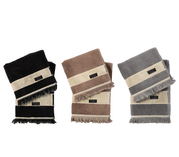ΠΕΤΣΕΤΑ ΠΡΟΣΩΠΟΥ SENTIMEN 50Χ90 NEF-NEF HOMEWARE BLACK - Image 3
