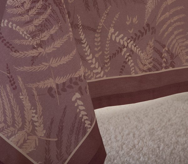 ΤΡΑΠΕΖΟΜΑΝΤΗΛΟ FERN 140X140 NEF-NEF HOMEWARE BORDO - Image 3