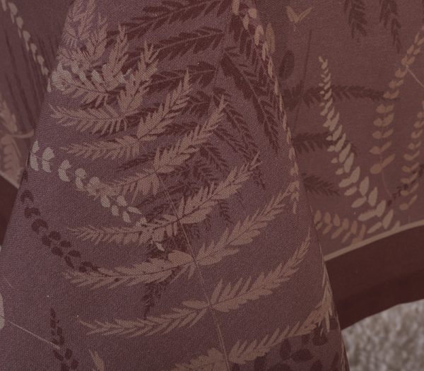ΤΡΑΠΕΖΟΜΑΝΤΗΛΟ FERN 140X140 NEF-NEF HOMEWARE BORDO - Image 5