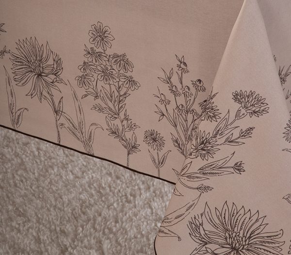 ΤΡΑΠΕΖΟΜΑΝΤΗΛΟ KERKYNIA 140X180 NEF-NEF HOMEWARE BROWN - Image 4