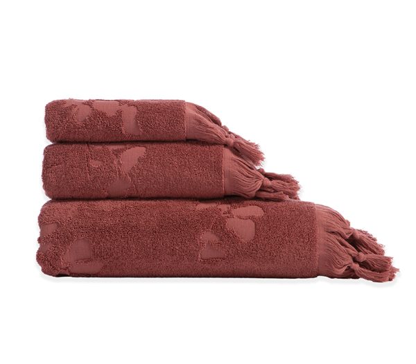 ΠΕΤΣΕΤΑ ΧΕΡΙΩΝ VANIA 30X50 NEF-NEF HOMEWARE ROSE - Image 3