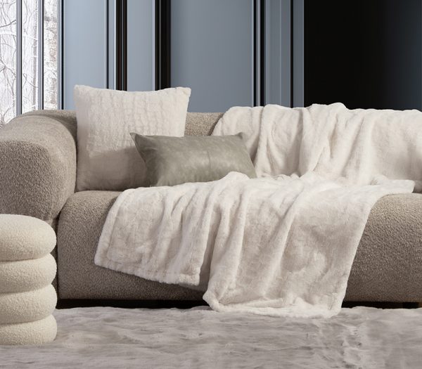 ΔΙΑΚΟΣΜΗΤΙΚΟ ΜΑΞΙΛΑΡΙ MENTOR 45X45 NEF-NEF HOMEWARE ECRU - Image 2