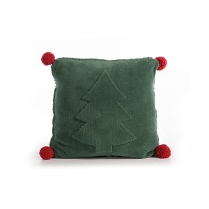 ΧΡΙΣΤΟΥΓΕΝΝΙΑΤΙΚΟ ΔΙΑΚΟΣΜΗΤΙΚΟ ΜΑΞΙΛΑΡΙ TREES OF JOY 45X45 NEF-NEF HOMEWARE GREEN ΧΡΙΣΤΟΥΓΕΝΝΙΑΤΙΚΟ ΔΙΑΚΟΣΜΗΤΙΚΟ ΜΑΞΙΛΑΡΙ TREES OF JOY 45X45 NEF-NEF HOMEWARE GREEN