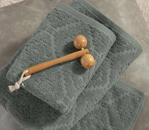 ΠΕΤΣΕΤΑ ΠΡΟΣΩΠΟΥ ROMIAN 50Χ90 NEF-NEF HOMEWARE GREEN - Image 3