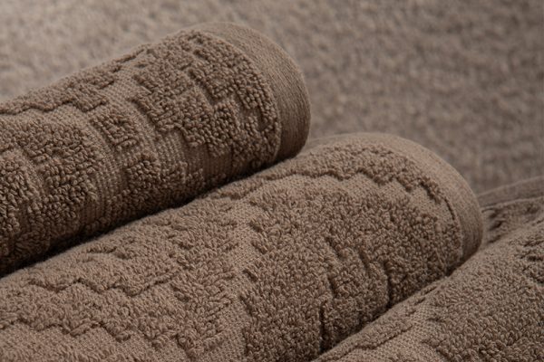 ΠΕΤΣΕΤΑ ΠΡΟΣΩΠΟΥ ROMIAN 50Χ90 NEF-NEF HOMEWARE MOCCA - Image 4