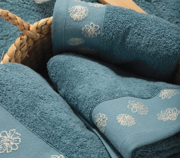 ΠΕΤΣΕΤΑ ΠΡΟΣΩΠΟΥ ANTHEM 50X90 NEF-NEF HOMEWARE SMOKE BLUE - Image 2