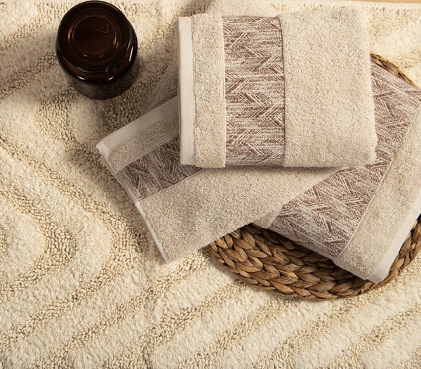 ΠΕΤΣΕΤΑ ΣΩΜΑΤΟΣ DEPREO 70X140 NEF-NEF HOMEWARE ECRU - Image 2