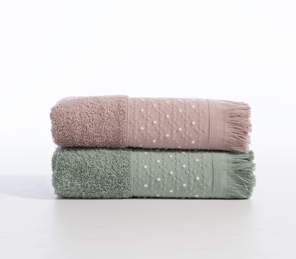 ΠΕΤΣΕΤΑ ΧΕΡΙΩΝ ZASMEN 30X50 NEF-NEF HOMEWARE GREEN - Image 3