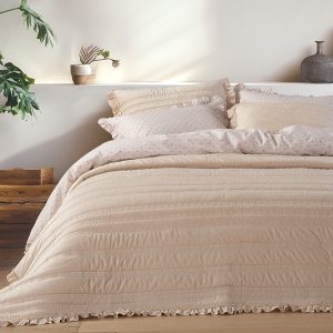 ΚΟΥΒΕΡΛΙ ΥΠΕΡΔΙΠΛΟ SIRION 230X240 NEF-NEF HOMEWARE ECRU ΚΟΥΒΕΡΛΙ ΥΠΕΡΔΙΠΛΟ SIRION 230X240 NEF-NEF HOMEWARE ECRU