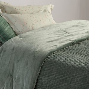 ΚΟΥΒΕΡΤΟΠΑΠΛΩΜΑ ΥΠΕΡΔΙΠΛΟ LERNIA 220Χ240 NEF-NEF HOMEWARE GREEN