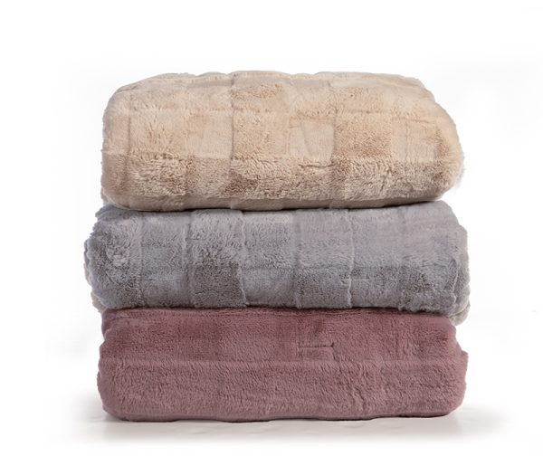 ΚΟΥΒΕΡΤΟΠΑΠΛΩΜΑ ΥΠΕΡΔΙΠΛΟ WANE 220Χ240 NEF-NEF HOMEWARE L.GREY - Image 3
