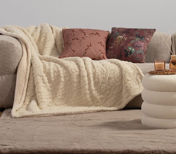 ΔΙΑΚΟΣΜΗΤΙΚΟ ΜΑΞΙΛΑΡΙ VANIA 45Χ45 NEF-NEF HOMEWARE ROSE - Image 3