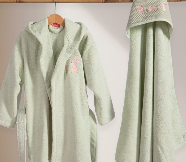 ΒΡΕΦΙΚΟ ΜΠΟΥΡΝΟΥΖΙ COUNTRY BUNNY Νο 02 NEF-NEF HOMEWARE MINT - Image 2