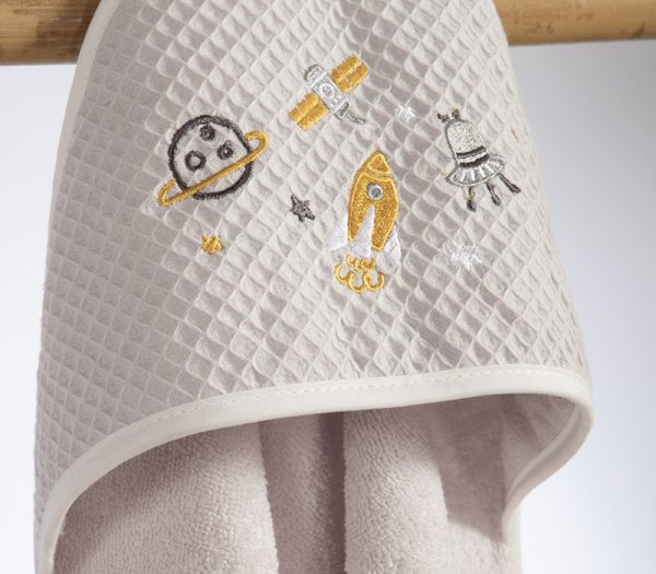 ΒΡΕΦΙΚΗ ΚΑΠΑ MY UNIVERSE 75X75 NEF-NEF HOMEWARE CLOUD - Image 2