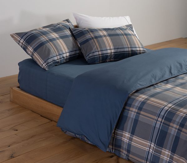 ΣΕΤ ΠΑΠΛΩΜΑΤΟΘΗΚΗ 3ΤΜΧ ΥΠΕΡΔΙΠΛΗ NAUTICA NAU SURFACE 1X(240X220)+2X(52X72) NEF-NEF HOMEWARE DENIM - Image 5