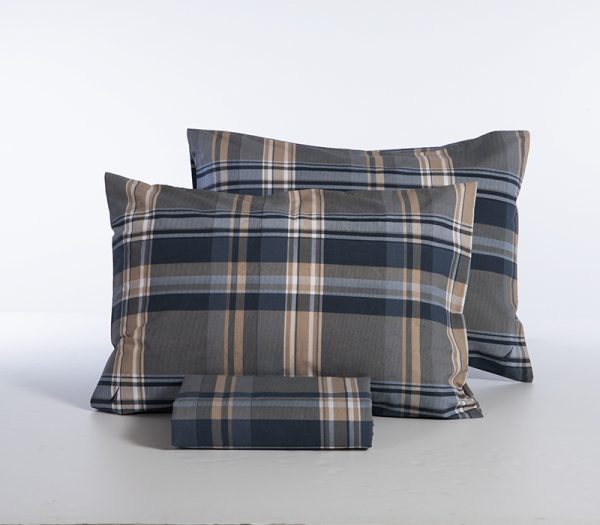 ΣΕΤ ΠΑΠΛΩΜΑΤΟΘΗΚΗ 3ΤΜΧ ΥΠΕΡΔΙΠΛΗ NAUTICA NAU SURFACE 1X(240X220)+2X(52X72) NEF-NEF HOMEWARE DENIM - Image 2