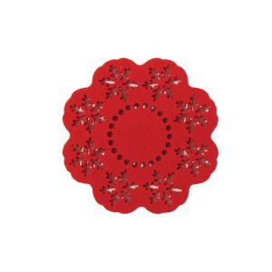 ΧΡΙΣΤΟΥΓΕΝΝΙΑΤΙΚΟ ΣΟΥΒΕΡ D:10 SNOW FELT 4 TMX RED NEF-NEF HOMEWARE RED ΧΡΙΣΤΟΥΓΕΝΝΙΑΤΙΚΟ ΣΟΥΒΕΡ D:10 SNOW FELT 4 TMX RED NEF-NEF HOMEWARE RED