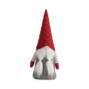 ΧΡΙΣΤΟΥΓΕΝΝΙΑΤΙΚΟ ΣΤΟΠ ΠΟΡΤΑΣ GNOME RED HAT 40CM NEF-NEF HOMEWARE RED/GREY ΧΡΙΣΤΟΥΓΕΝΝΙΑΤΙΚΟ ΣΤΟΠ ΠΟΡΤΑΣ GNOME RED HAT 40CM NEF-NEF HOMEWARE RED/GREY