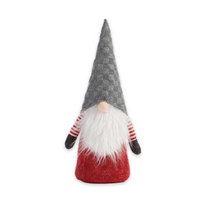 ΧΡΙΣΤΟΥΓΕΝΝΙΑΤΙΚΟ ΣΤΟΠ ΠΟΡΤΑΣ GNOME GREY HAT 40CM NEF-NEF HOMEWARE GREY/RED ΧΡΙΣΤΟΥΓΕΝΝΙΑΤΙΚΟ ΣΤΟΠ ΠΟΡΤΑΣ GNOME GREY HAT 40CM NEF-NEF HOMEWARE GREY/RED