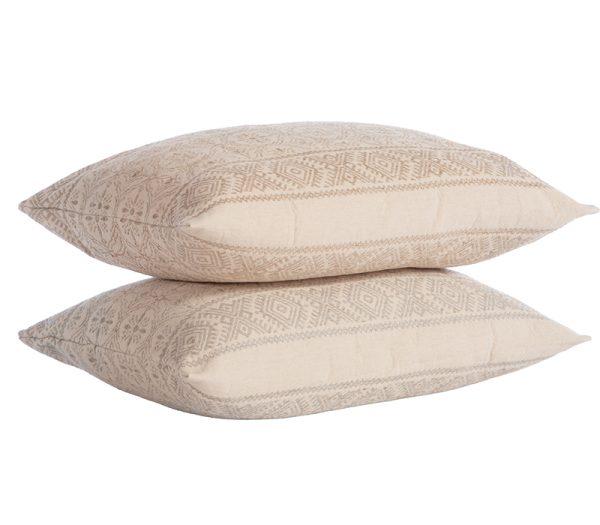 ΔΙΑΚΟΣΜΗΤΙΚΟ ΜΑΞΙΛΑΡΙ JENERIA 40X45 NEF-NEF HOMEWARE BEIGE - Image 4