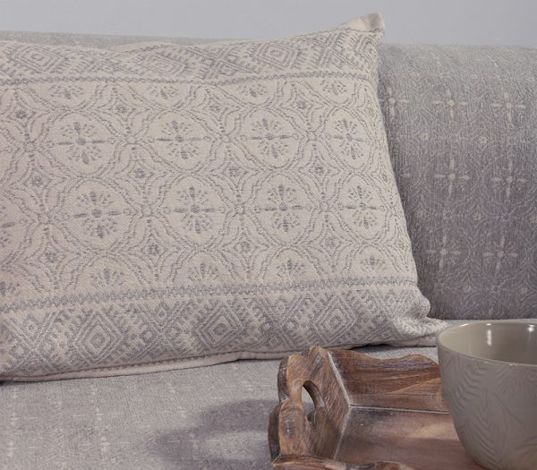 ΔΙΑΚΟΣΜΗΤΙΚΟ ΜΑΞΙΛΑΡΙ JENERIA 40X45 NEF-NEF HOMEWARE GREY - Image 2