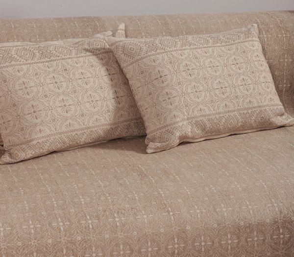 ΔΙΑΚΟΣΜΗΤΙΚΟ ΜΑΞΙΛΑΡΙ JENERIA 40X45 NEF-NEF HOMEWARE BEIGE - Image 2