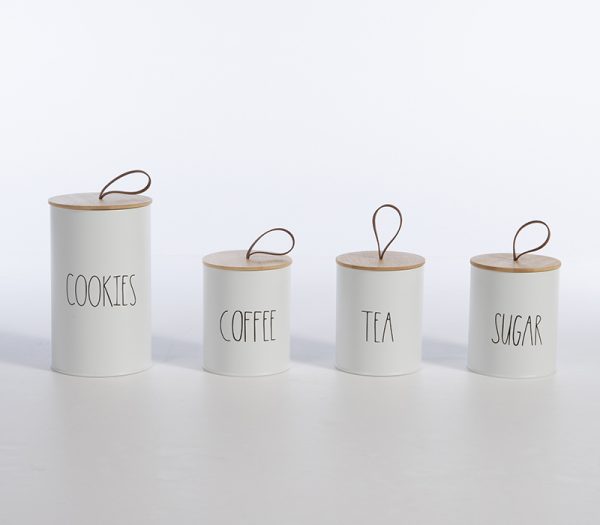 ΔΟΧΕΙΟ ΓΙΑ ΤΣΑΙ TEA TIME 10.4X10.4X13 NEF-NEF HOMEWARE WHITE - Image 3