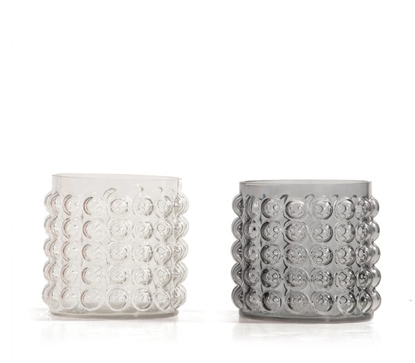 ΔΙΑΚΟΣΜΗΤΙΚΟ ΓΥΑΛΙΝΟ ΒΑΖΑΚΙ OLMO 16X17 NEF-NEF HOMEWARE TRANSPARENT - Image 2