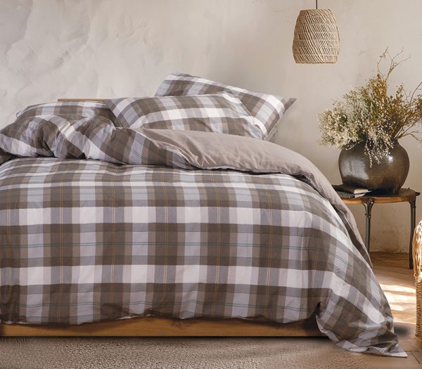 ΣΕΤ ΣΕΝΤΟΝΙΑ 3ΤΜΧ ΜΟΝΑ  RACKET 2X(170X270)+1X(52X72) NEF-NEF HOMEWARE GOLDEN BROWN