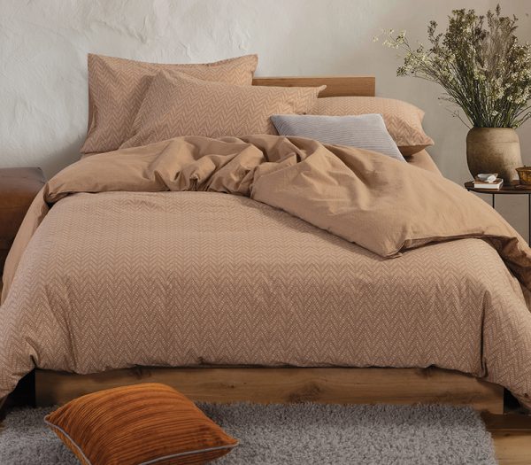 ΣΕΤ ΣΕΝΤΟΝΙΑ 3ΤΜΧ ΜΟΝΑ SUSPEN 2X(170X270)+1X(52X72)  NEF-NEF HOMEWARE CARAMEL