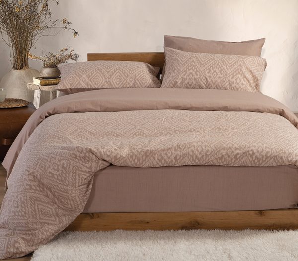 ΣΕΤ ΣΕΝΤΟΝΙΑ 4ΤΜΧ ΔΙΠΛΑ ORION 2Χ(200Χ270)+2Χ(52Χ72)  NEF-NEF HOMEWARE BEIGE