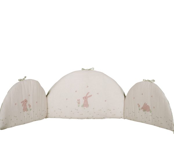 ΠΑΝΤΑ ΚΟΥΝΙΑΣ COUNTRY BUNNY  60+67+60X40 NEF-NEF HOMEWARE ECRU/MINT