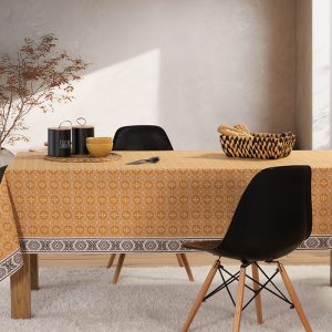 ΑΛΕΚΙΑΣΤΟ ΤΡΑΠΕΖΟΜΑΝΤΗΛΟ JENERIA 140Χ140 NEF-NEF HOMEWARE MUSTARD