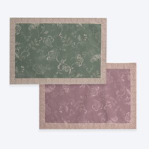 ΣΟΥΠΛΑ 2 ΌΨΕΩΝ CARENA 33X48 NEF-NEF HOMEWARE GREEN/MAUVE
