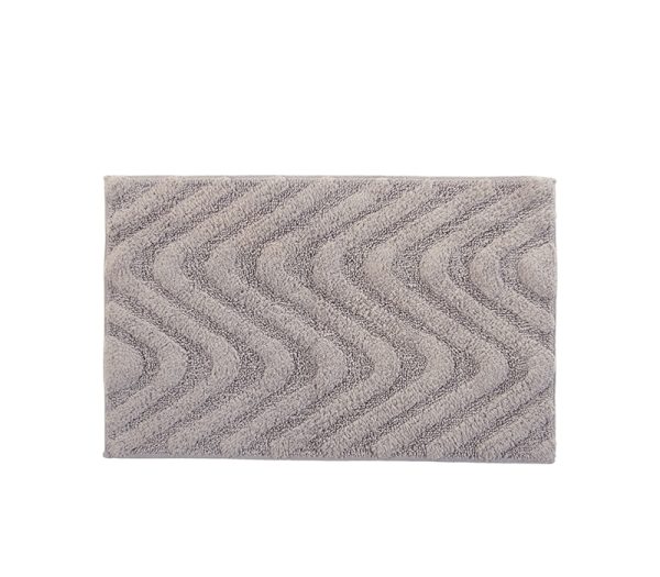 ΧΑΛΑΚΙ ΜΠΑΝΙΟΥ JAMES 50X80 NEF-NEF HOMEWARE GREY