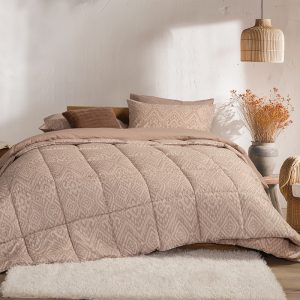 ΠΑΠΛΩΜΑ ΥΠΕΡΔΙΠΛΟ ORION 240X220 NEF-NEF HOMEWARE BEIGE
