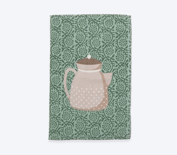 ΠΟΤΗΡΟΠΑΝΟ ΒΕΛΟΥΤΕ MY TEAPOT 40Χ60 NEF-NEF HOMEWARE GREEN
