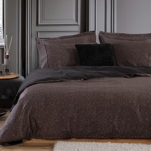 ΣΕΤ ΠΑΠΛΩΜΑΤΟΘΗΚΗ 3ΤΜΧ ΥΠΕΡΔΙΠΛΗ LEONAR 1X(240X230)-2X(52X72)  NEF-NEF HOMEWARE ANTHRACITE