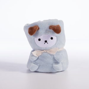 ΒΡΕΦΙΚΗ ΚΟΥΒΕΡΤΑ FLEECE ΑΓΚΑΛΙΑΣ LOVELY SHEEP 80X110 NEF-NEF HOMEWARE L.BLUE