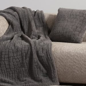 ΡΙΧΤΑΡΙ ΠΟΛΥΘΡΟΝΑΣ MENTOR 130X180 NEF-NEF HOMEWARE GREY