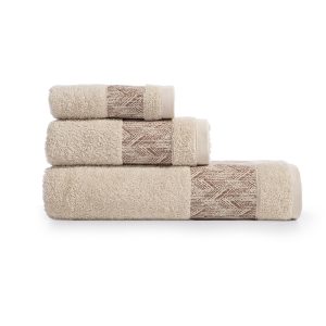 ΣΕΤ ΠΕΤΣΕΤΕΣ 3 ΤΜΧ DEPREO NEF-NEF HOMEWARE ECRU