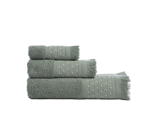 ΣΕΤ ΠΕΤΣΕΤΕΣ 3 ΤΜΧ ZASMEN NEF-NEF HOMEWARE GREEN