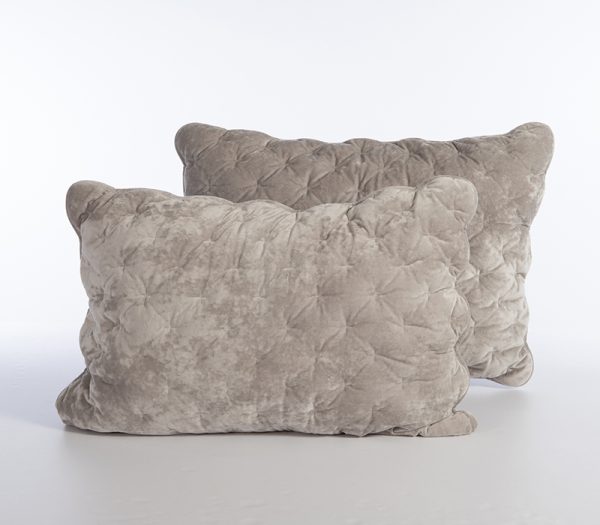 ΜΑΞΙΛΑΡΟΘΗΚΗ PRIVER ΣΕΤ 2 ΤΜΧ 52Χ72 NEF-NEF HOMEWARE GREY