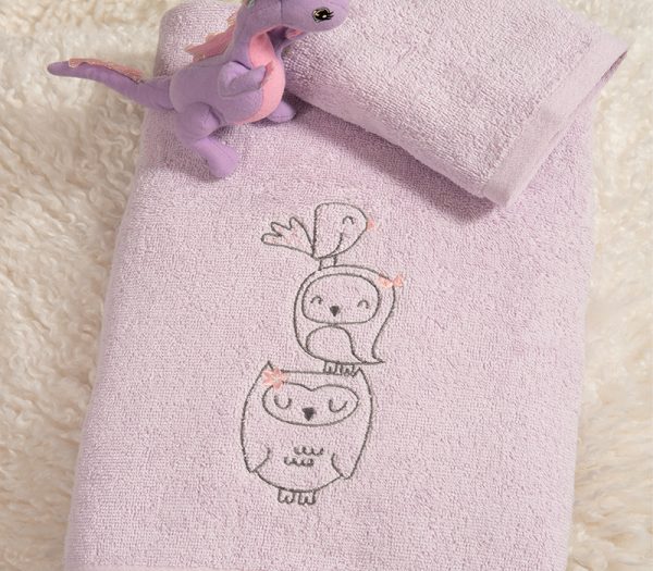 ΒΡΕΦΙΚΕΣ ΠΕΤΣΕΤΕΣ ΣΕΤ 2TMX BEST FRIENDS NEF-NEF HOMEWARE LAVENDER