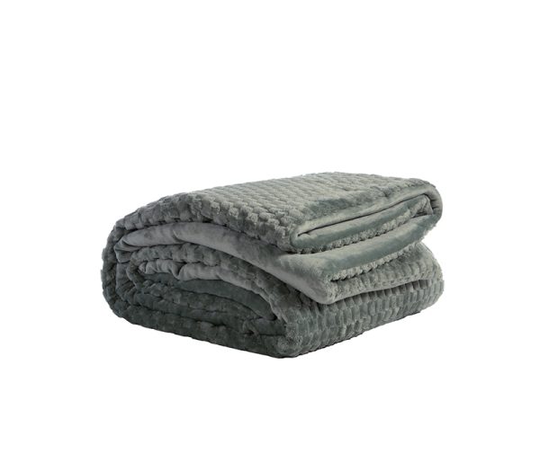 ΚΟΥΒΕΡΤΟΠΑΠΛΩΜΑ ΜΟΝΟ LERNIA 160X220 NEF-NEF HOMEWARE GREEN