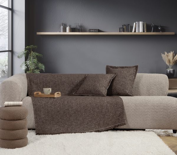 ΡΙΧΤΑΡΙ ΠΟΛΥΘΡΟΝΑΣ ALAMO 25 170X180 NEF-NEF HOMEWARE BROWN