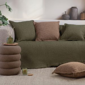 ΡΙΧΤΑΡΙ ΠΟΛΥΘΡΟΝΑΣ BROOKLYN 25 170X180 NEF-NEF HOMEWARE GREEN