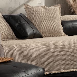 ΡΙΧΤΑΡΙ ΠΟΛΥΘΡΟΝΑΣ BROOKLYN 25 170X180 NEF-NEF HOMEWARE ECRU